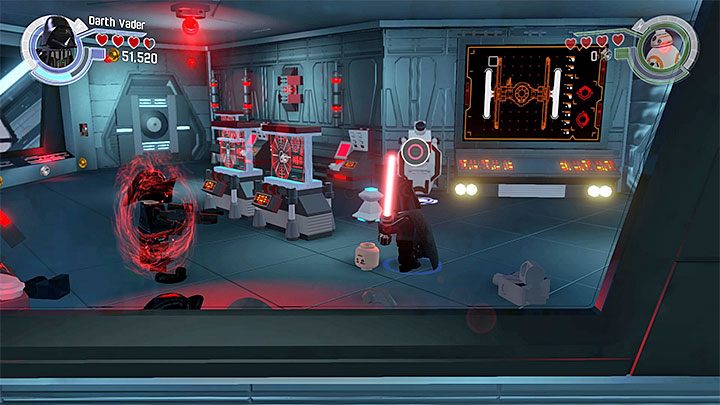 Trzeci droid - Rozdział 2 - Ucieczka z Finalizera | Minizestawy i czerwone klocki LEGO - LEGO Gwiezdne wojny: Przebudzenie Mocy - poradnik do gry