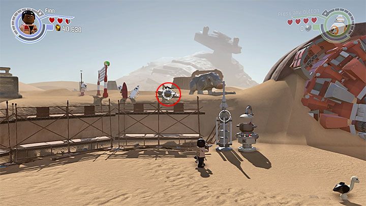 Specjalne wymagania: brak - Rozdział 3 - Przyczółek Niima | Minizestawy i czerwone klocki LEGO - LEGO Gwiezdne wojny: Przebudzenie Mocy - poradnik do gry