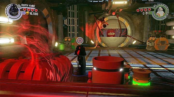 Użyj ciemnej strony Mocy i następnie przełącz się na postać, która potrafi pływać - Rozdział 4 - Eravana | Minizestawy i czerwone klocki LEGO - LEGO Gwiezdne wojny: Przebudzenie Mocy - poradnik do gry