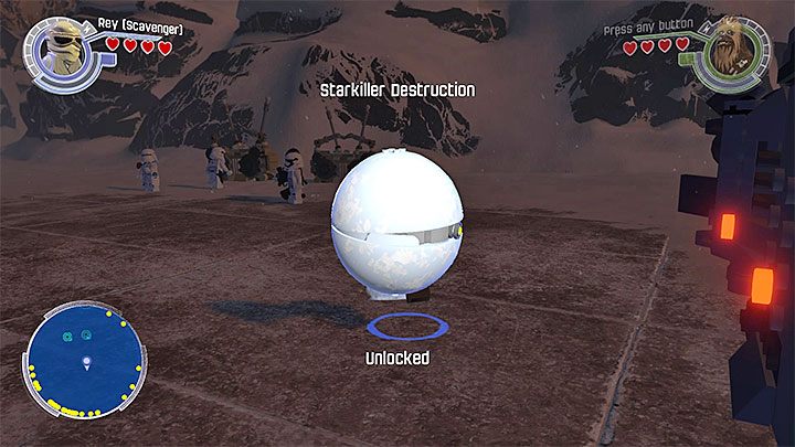 Szansa na przystąpienie do bonusowego etapu Potęga Starkillera pojawia się pod sam koniec zabawy w grę LEGO Gwiezdne Wojny Przebudzenie Mocy - Bonusowa misja - Potęga Starkillera | Misje poboczne - LEGO Gwiezdne wojny: Przebudzenie Mocy - poradnik do gry