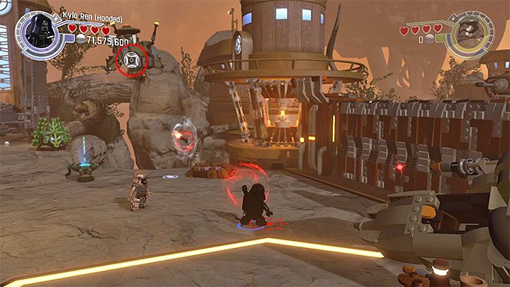 Twoje pierwsze zadanie po wylądowaniu w enklawie to wyeliminowanie w sumie 15 przeciwników, którzy stopniowo będą pojawiali się w okolicy - Ottegański szturm | Misje poboczne - LEGO Gwiezdne wojny: Przebudzenie Mocy - poradnik do gry