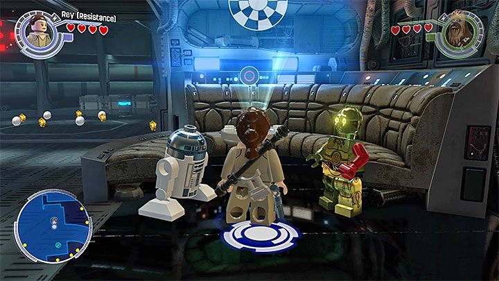 Miejsce przystąpienia do misji - Sokół Millennium | Mapy - LEGO Gwiezdne wojny: Przebudzenie Mocy - poradnik do gry