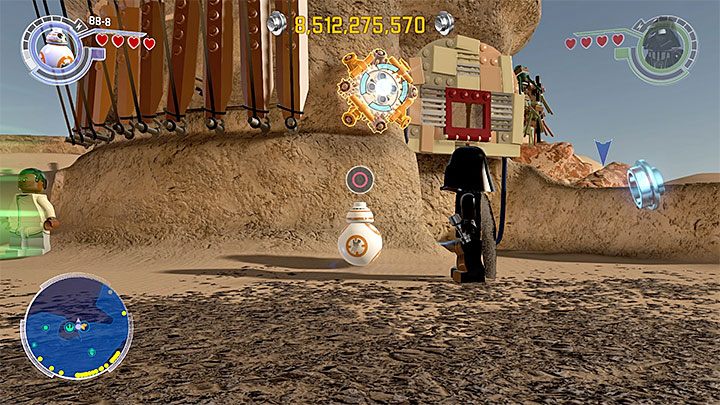 Najpierw zbuduj gniazdko dla BB-8 - Jakku | Mapy - LEGO Gwiezdne wojny: Przebudzenie Mocy - poradnik do gry
