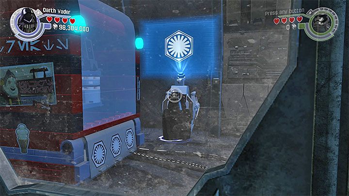 Terminal zarezerwowany dla członków Najwyższego Porządku - Karmazynowy Korsarz | Minizestawy i czerwone klocki LEGO - LEGO Gwiezdne wojny: Przebudzenie Mocy - poradnik do gry