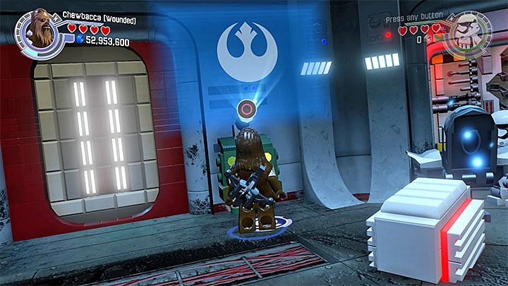 Specjalne wymagania: postać mogąca korzystać z terminali Ruchu Oporu (np - Kłopoty nad Taul | Minizestawy i czerwone klocki LEGO - LEGO Gwiezdne wojny: Przebudzenie Mocy - poradnik do gry