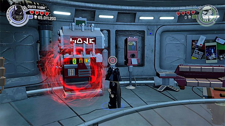 Użyj Mocy na automacie - Kłopoty nad Taul | Minizestawy i czerwone klocki LEGO - LEGO Gwiezdne wojny: Przebudzenie Mocy - poradnik do gry