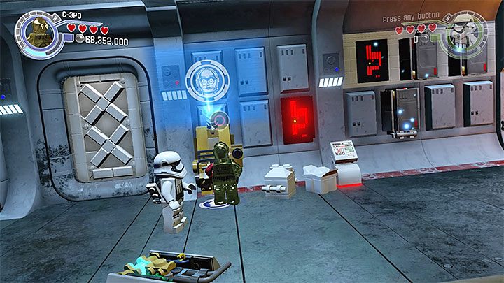 Kolejny terminal - Kłopoty nad Taul | Minizestawy i czerwone klocki LEGO - LEGO Gwiezdne wojny: Przebudzenie Mocy - poradnik do gry