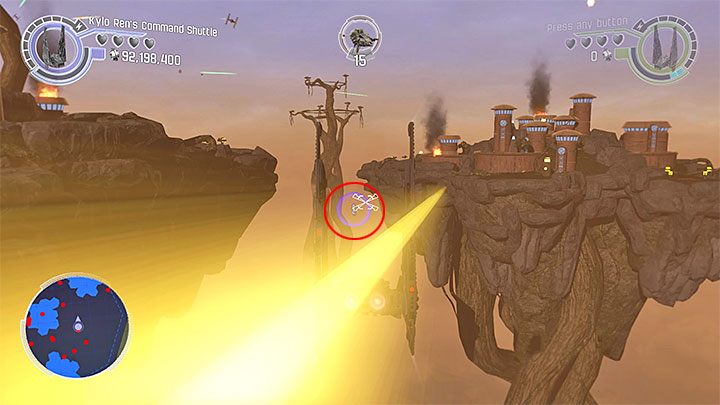 Miejsce rozpoczęcia wyścigu - Ottegański szturm | Minizestawy i czerwone klocki LEGO - LEGO Gwiezdne wojny: Przebudzenie Mocy - poradnik do gry