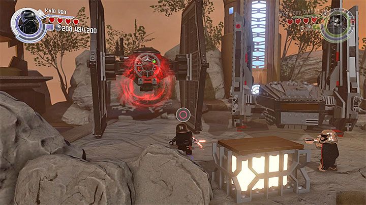 Użyj Mocy na myśliwcu TIE - Ottegański szturm | Minizestawy i czerwone klocki LEGO - LEGO Gwiezdne wojny: Przebudzenie Mocy - poradnik do gry