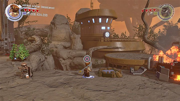 Specjalne wymagania: postać potrafiąca pływać (np - Ottegański szturm | Minizestawy i czerwone klocki LEGO - LEGO Gwiezdne wojny: Przebudzenie Mocy - poradnik do gry