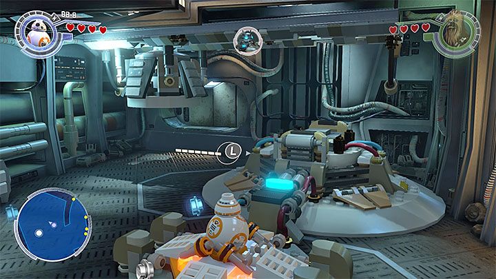 BB-8 bezproblemowo naprawi hipernapęd - Rozdział 5 - Zamek Maz | Tryb fabularny - LEGO Gwiezdne wojny: Przebudzenie Mocy - poradnik do gry