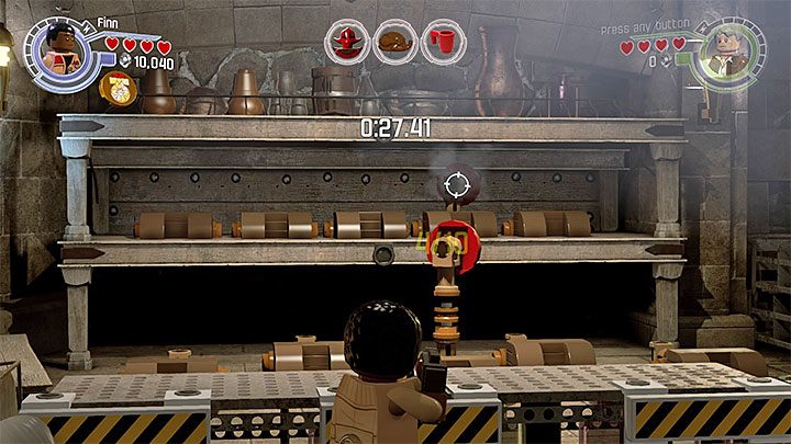 Staraj się szybko trafiać w kolejne tarcze - Rozdział 5 - Zamek Maz | Tryb fabularny - LEGO Gwiezdne wojny: Przebudzenie Mocy - poradnik do gry