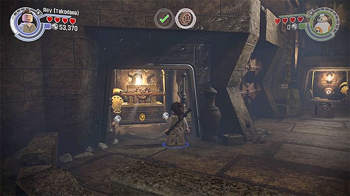 Miejsce zdobycia drugiej zębatki - Rozdział 5 - Zamek Maz | Tryb fabularny - LEGO Gwiezdne wojny: Przebudzenie Mocy - poradnik do gry