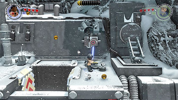 Balkonik, na który musi dotrzeć Finn - Rozdział 8 - Sabotaż Starkillera | Tryb fabularny - LEGO Gwiezdne wojny: Przebudzenie Mocy - poradnik do gry