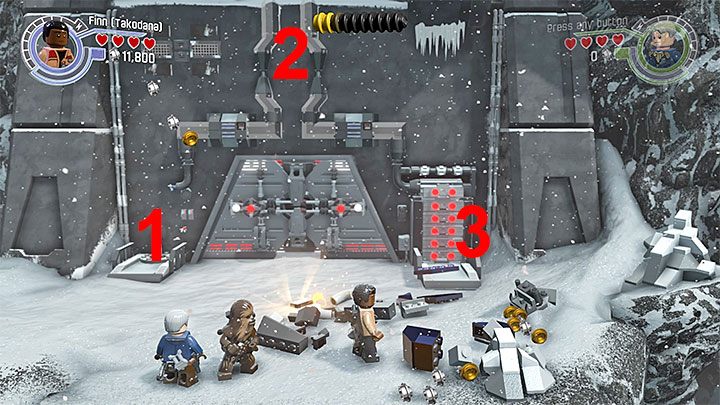 Ruszaj wszystkimi w prawo - Rozdział 8 - Sabotaż Starkillera | Tryb fabularny - LEGO Gwiezdne wojny: Przebudzenie Mocy - poradnik do gry