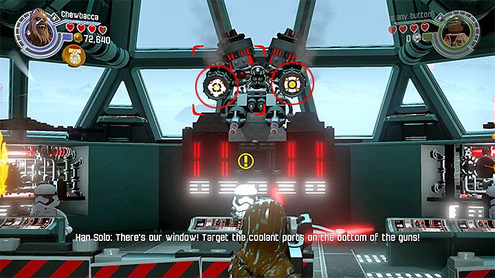 Trafiaj w tarcze gdy zostaną odsłonięte - Rozdział 8 - Sabotaż Starkillera | Tryb fabularny - LEGO Gwiezdne wojny: Przebudzenie Mocy - poradnik do gry