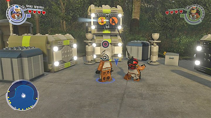 Poe i Snap muszą złapać się zaczepów - Rozdział 9 - Zniszczyć bazę Starkiller | Tryb fabularny - LEGO Gwiezdne wojny: Przebudzenie Mocy - poradnik do gry