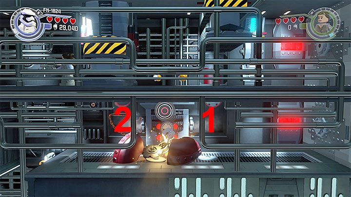 Wybierz Rey, dotrzyj nią do interaktywnej ściany i rozpocznij wspinaczkę - Rozdział 9 - Zniszczyć bazę Starkiller | Tryb fabularny - LEGO Gwiezdne wojny: Przebudzenie Mocy - poradnik do gry