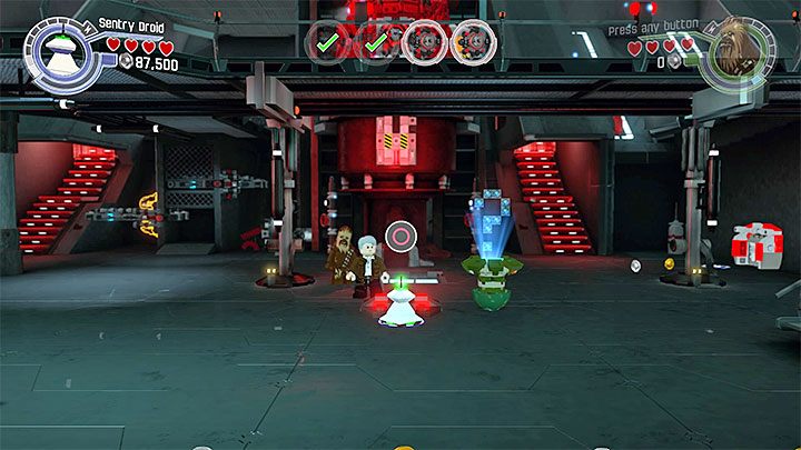 Możesz już przejąć kontrolę nad małym droidem strażniczym (Sentry Droid) - Rozdział 9 - Zniszczyć bazę Starkiller | Tryb fabularny - LEGO Gwiezdne wojny: Przebudzenie Mocy - poradnik do gry