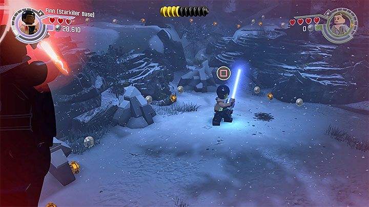 Kylo Ren to finałowy boss trybu fabularnego gry i pojedynek z nim składa się z kilku części - Rozdział 10 - Finał | Tryb fabularny - LEGO Gwiezdne wojny: Przebudzenie Mocy - poradnik do gry
