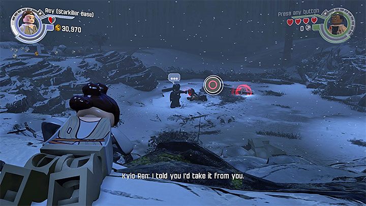 Przywołaj miecz świetlny do Rey - Rozdział 10 - Finał | Tryb fabularny - LEGO Gwiezdne wojny: Przebudzenie Mocy - poradnik do gry