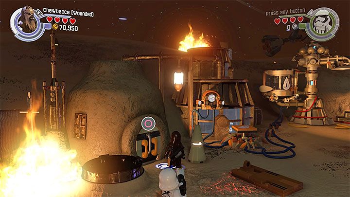 Specjalne wymagania: postać potrafiąca korzystać z uchwytów (np - Rozdział 1 - Szturm na Jakku | Minizestawy i czerwone klocki LEGO - LEGO Gwiezdne wojny: Przebudzenie Mocy - poradnik do gry