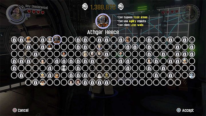 Kolejna trudniej dostępna znajdźka to minizestaw numer 5 - Rozdział 5 - Zamek Maz | Minizestawy i czerwone klocki LEGO - LEGO Gwiezdne wojny: Przebudzenie Mocy - poradnik do gry