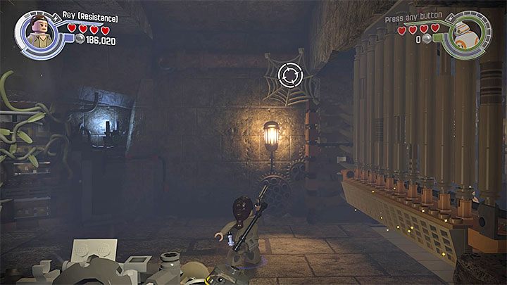 Druga pajęczyna - Rozdział 5 - Zamek Maz | Minizestawy i czerwone klocki LEGO - LEGO Gwiezdne wojny: Przebudzenie Mocy - poradnik do gry