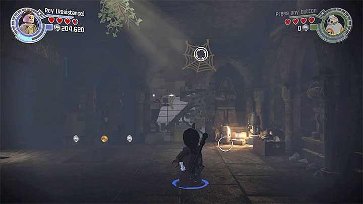 Trzecia pajęczyna - Rozdział 5 - Zamek Maz | Minizestawy i czerwone klocki LEGO - LEGO Gwiezdne wojny: Przebudzenie Mocy - poradnik do gry