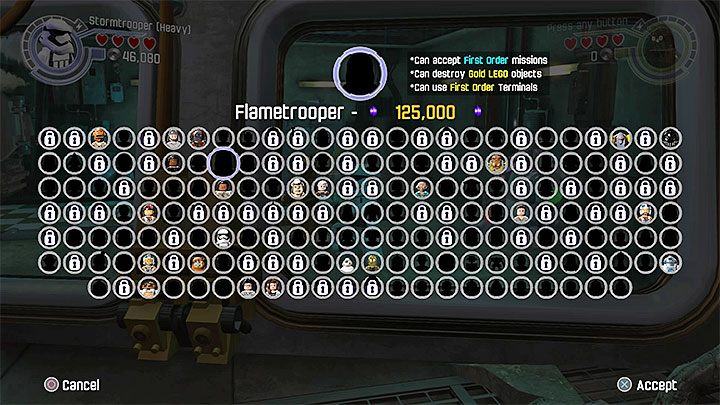 Odnajdywaniem sekretów z tej misji najlepiej jest zająć się w trybie dowolnej gry i dopiero po odblokowaniu szerokiego wachlarza grywalnych postaci - Rozdział 7 - Ruch oporu | Minizestawy i czerwone klocki LEGO - LEGO Gwiezdne wojny: Przebudzenie Mocy - poradnik do gry