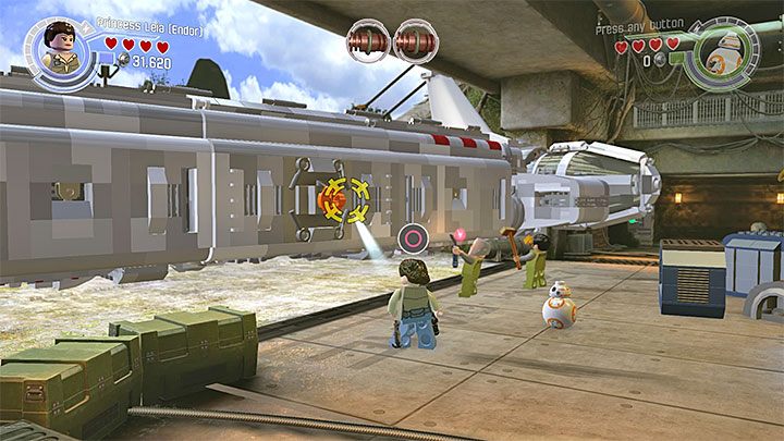 Specjalne wymagania: brak - Rozdział 7 - Ruch oporu | Minizestawy i czerwone klocki LEGO - LEGO Gwiezdne wojny: Przebudzenie Mocy - poradnik do gry