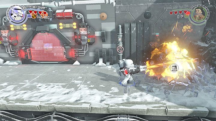 Roztop lód - Rozdział 8 - Sabotaż Starkillera | Minizestawy i czerwone klocki LEGO - LEGO Gwiezdne wojny: Przebudzenie Mocy - poradnik do gry