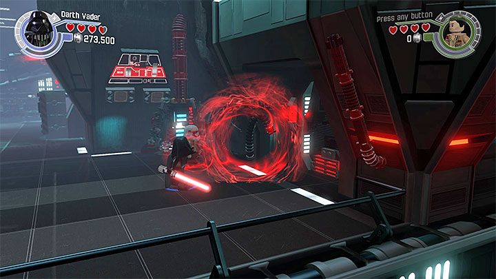 Specjalne wymagania: postać władająca Mocą (np - Rozdział 8 - Sabotaż Starkillera | Minizestawy i czerwone klocki LEGO - LEGO Gwiezdne wojny: Przebudzenie Mocy - poradnik do gry