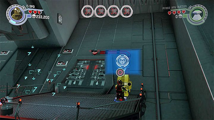 Specjalne wymagania: postać potrafiąca włamywać się do terminali (np - Rozdział 9 - Zniszczyć bazę Starkiller | Minizestawy i czerwone klocki LEGO - LEGO Gwiezdne wojny: Przebudzenie Mocy - poradnik do gry