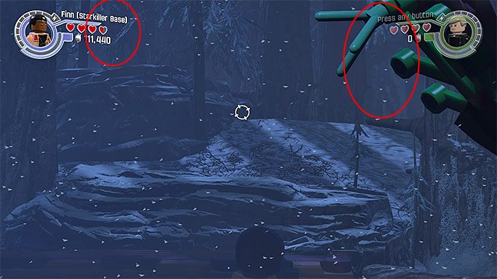 Rozpocznie się mini-gra polegająca na zestrzeleniu w sumie sześciu droidów strażniczych - Rozdział 10 - Finał | Minizestawy i czerwone klocki LEGO - LEGO Gwiezdne wojny: Przebudzenie Mocy - poradnik do gry