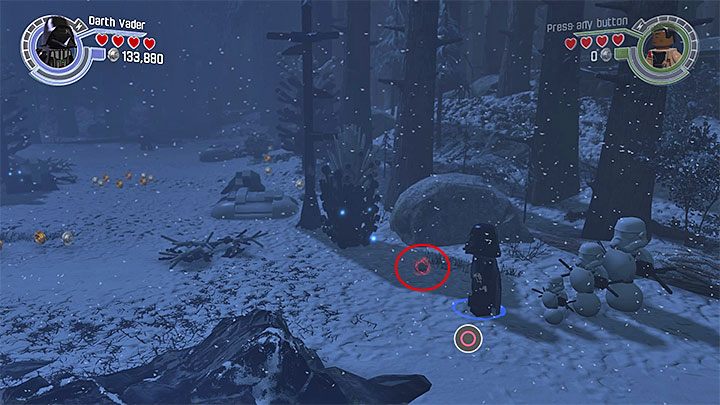 Nagroda za zdobycie klocka: możliwość zbierania przeźroczystych studów (Collect Guide Studs) - Rozdział 10 - Finał | Minizestawy i czerwone klocki LEGO - LEGO Gwiezdne wojny: Przebudzenie Mocy - poradnik do gry