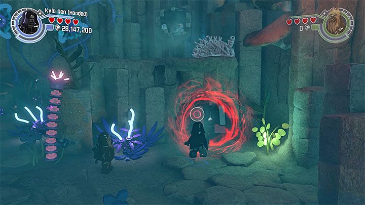 Użyj ciemnej strony Mocy - Polowanie na rathtary | Minizestawy i czerwone klocki LEGO - LEGO Gwiezdne wojny: Przebudzenie Mocy - poradnik do gry