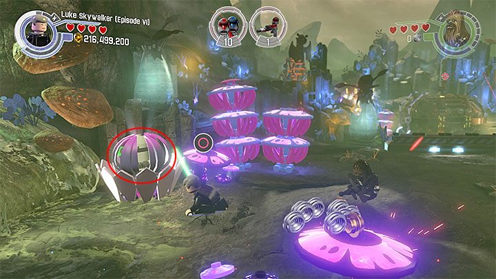 Specjalne wymagania: postać władająca Mocą (np - Polowanie na rathtary | Minizestawy i czerwone klocki LEGO - LEGO Gwiezdne wojny: Przebudzenie Mocy - poradnik do gry