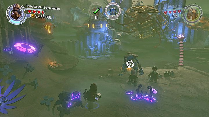 Możesz rzucić bombą w droida - Polowanie na rathtary | Misje poboczne - LEGO Gwiezdne wojny: Przebudzenie Mocy - poradnik do gry