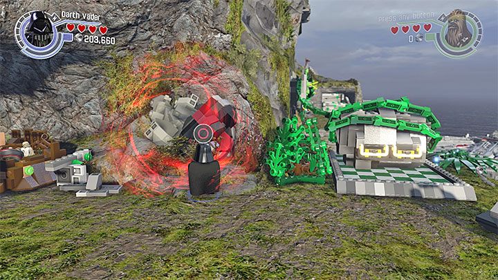 Nagroda za zdobycie klocka: tańczące postacie (The Funk Awakens) - Epilog - Wyspa Lukea | Minizestawy i czerwone klocki LEGO - LEGO Gwiezdne wojny: Przebudzenie Mocy - poradnik do gry