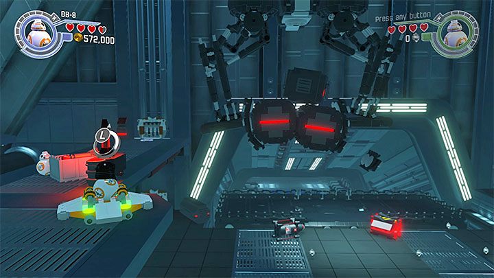 Gniazdo dla BB-8 - Poe na ratunek | Minizestawy i czerwone klocki LEGO - LEGO Gwiezdne wojny: Przebudzenie Mocy - poradnik do gry