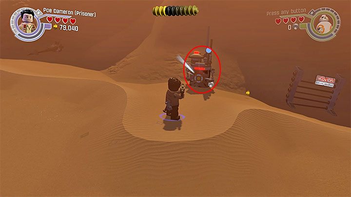 Specjalne wymagania: brak - Powrót Lora Sana Tekki | Minizestawy i czerwone klocki LEGO - LEGO Gwiezdne wojny: Przebudzenie Mocy - poradnik do gry