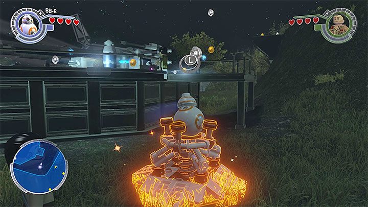 Zbuduj wyrzutnię i umieść na niej BB-8 - Rozdział 1 - Szturm na Jakku | Tryb fabularny - LEGO Gwiezdne wojny: Przebudzenie Mocy - poradnik do gry