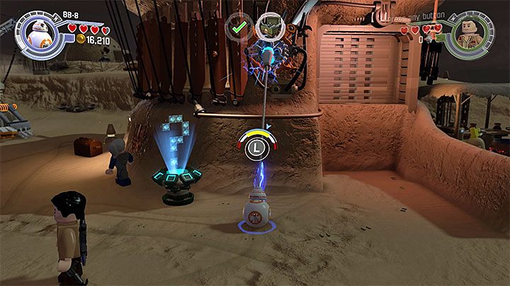 Miejsce naładowania drugiego generatora - Rozdział 1 - Szturm na Jakku | Tryb fabularny - LEGO Gwiezdne wojny: Przebudzenie Mocy - poradnik do gry