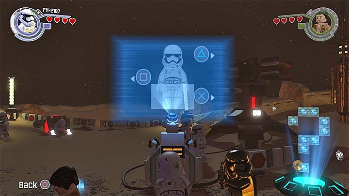 Powierzchnia planety Jakku to kolejny obszar, po którym możesz swobodnie przemieszczać się w przerwach pomiędzy głównymi misjami - Rozdział 2 - Ucieczka z Finalizera | Tryb fabularny - LEGO Gwiezdne wojny: Przebudzenie Mocy - poradnik do gry