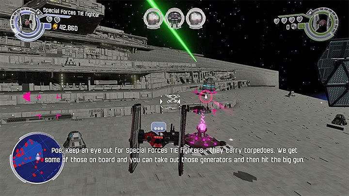 1 - Rozdział 2 - Ucieczka z Finalizera | Tryb fabularny - LEGO Gwiezdne wojny: Przebudzenie Mocy - poradnik do gry