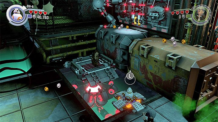 Uaktywnij windę dopiero gdy ustawi się na niej Chewbacca - Rozdział 4 - Eravana | Tryb fabularny - LEGO Gwiezdne wojny: Przebudzenie Mocy - poradnik do gry