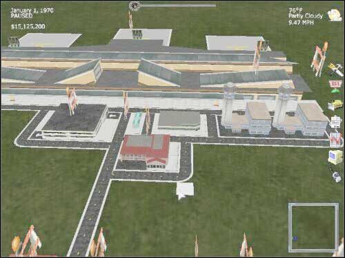 1 - Pierwsze konstrukcje (1) | Rozbudowa lotniska w Airport Tycoon 2 - Airport Tycoon 2 - poradnik do gry