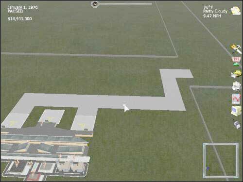 Kolejna ważna sprawa to Turnarounds , czyli obiekty zapewniające wyżywienie (catering) dla pasażerów samolotów - Pierwsze konstrukcje (2) | Rozbudowa lotniska w Airport Tycoon 2 - Airport Tycoon 2 - poradnik do gry