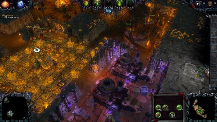 Zbuduj skarbiec, grotę majsterklepki i browar. - Misja 4 - Na bagnach | Opis przejścia kampanii Dungeons II - Dungeons II - poradnik do gry